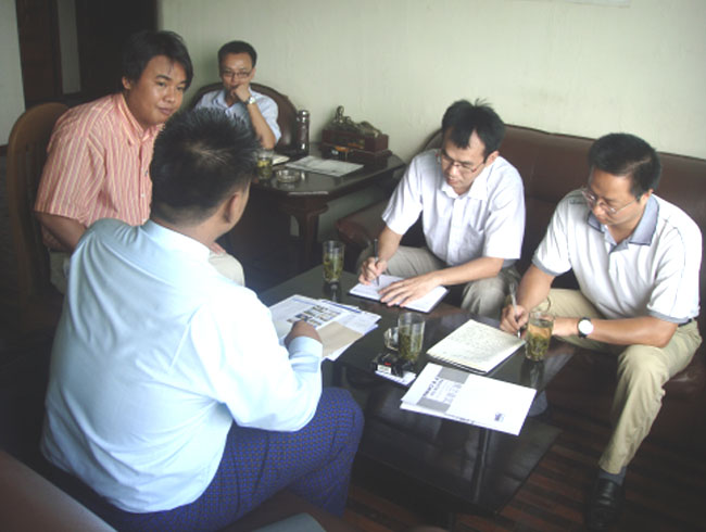 祝賀??！2010年8月佛蘭空間膜結(jié)構(gòu)與緬甸簽訂長期合作關(guān)系項目